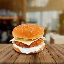 Cheese Aloo Tikki Burger