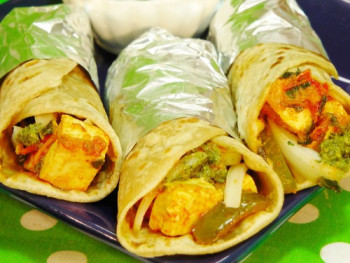Paneer Tikka Roll